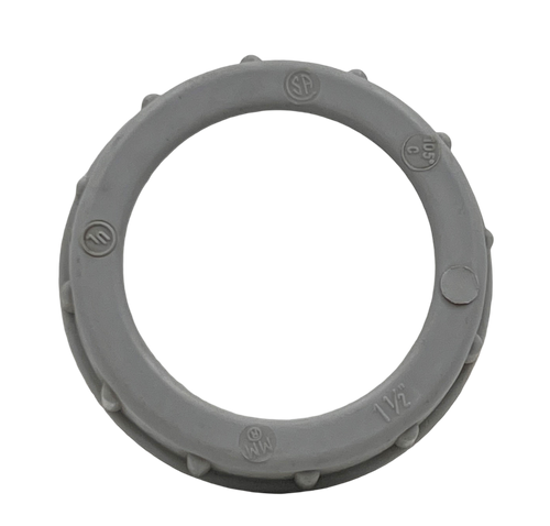 Halex 27525 Rigid Conduit Plastic Bushing 1 1/2-Inch Threaded