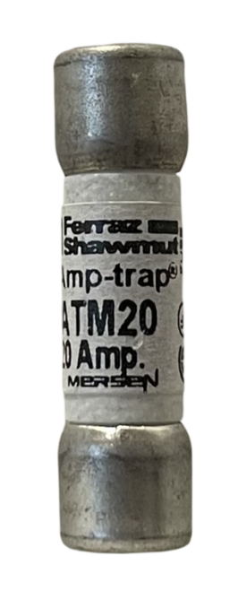 Ferraz Shawmut ATM20 Fuse 20A 600V 100kA Amp-Trap Fast Acting