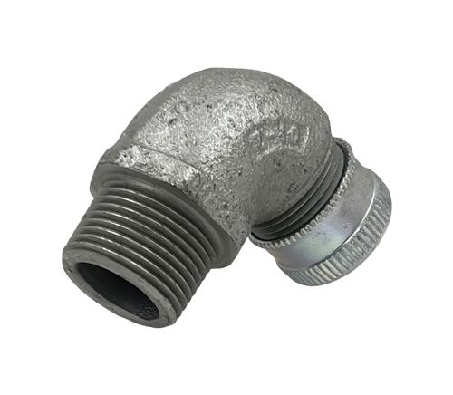 Crouse-Hinds CGE295 Cable Gland 90 Degree Male Thread 3/4-Inch Feraloy Iron Alloy
