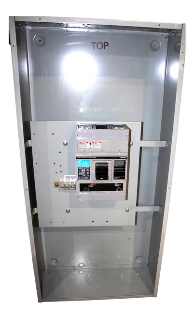 Siemens LD6N1 600A Breaker Enclosure 600V NEMA 1 Steel Surface Mount w/ LD62F600 Breaker