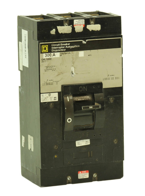 Square D Q4L3300 Breaker - 300A 240V 3P 25kA