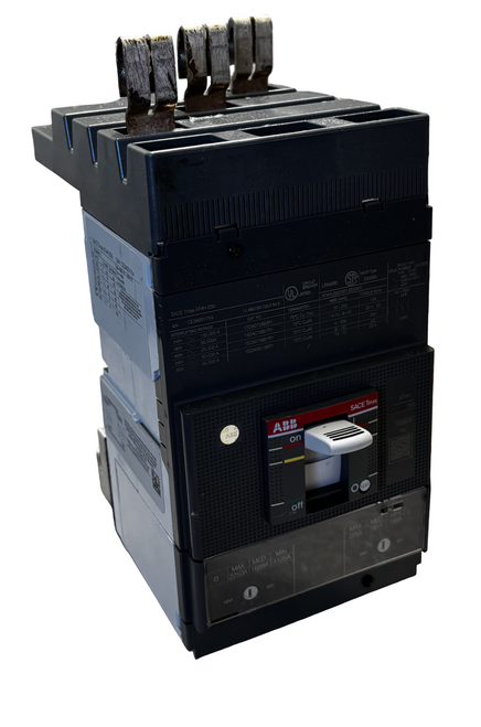 ABB XT4HU3225BYJ000XXX Circuit Breaker 225A, 3-Pole, 600V  - XT4H Frame, LSI Trip Unit