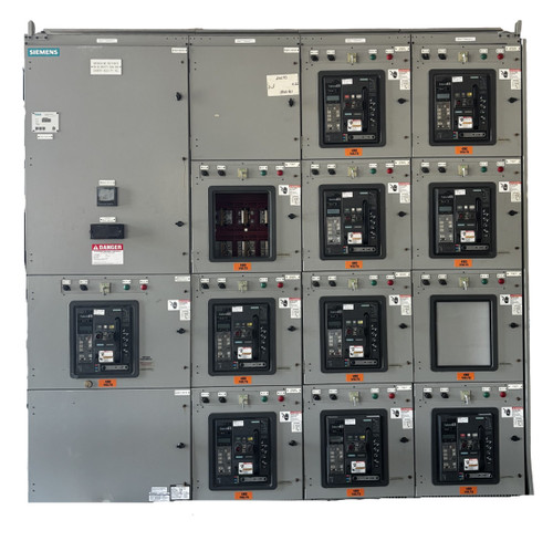 Siemens WL Low Voltage Switchgear | 4000A | 480/277V | 3PH | 4W | Surge, Meter, Test Switch