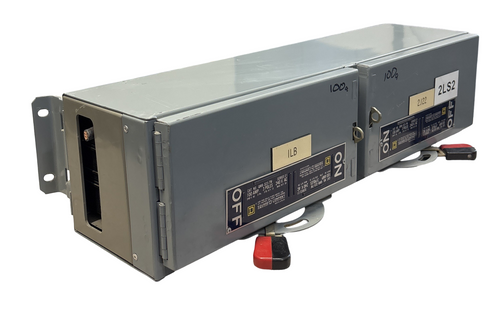 Square D QMB323TW Panelboard Switch | 100A Max | 240V AC | 3-Pole | Fusible Twin Switch | 6" QMB Unit