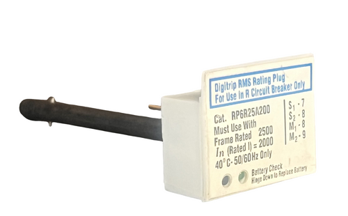 Cutler Hammer RP6R25A200 Digitrip RMS Plug – R Series Circuit Breaker Only