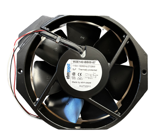 ebm-papst W2E142-BB05-87 AC Tubeaxial Fan – 172mm x 172mm, 38mm Depth, 115VAC