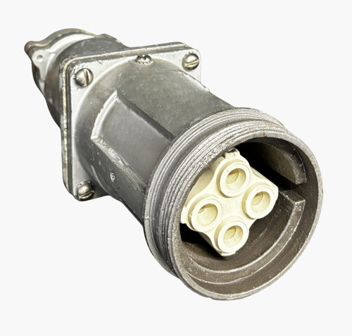 Russellstoll 7428-78 60A Connector, 3-Pole 4-Wire, 600VAC, AT, SC