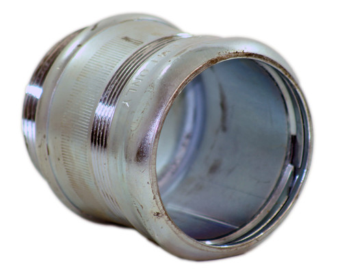 Crouse Hinds RTC 2125 Compression Coupling Material: Zinc Plated Steel Size: 2-1/2 Inch