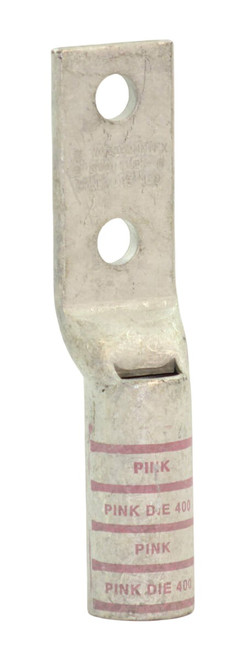 Burndy YAZ392NNTFX Copper Two-Hole Long Barrel Compression Lug Hylug™ – 600 kcmil