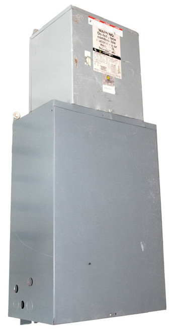 Square D MPZB15S40F65K Single Phase MPZ Transformer 31.2A 15KVA Primary: 480 Secondary: 120/240