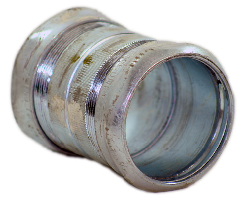 Thomas and Betts TK119A EMT Conduit Compression Coupling Material: Steel Diameter: 3-1/2 Inches