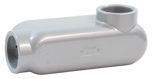 Eaton LL65 Conduit Body Material: Aluminum Diameter: 2 Inch