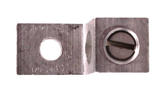 Ilsco TA-0 Aluminum Mechanical Lug 1/0-14 Single Port 1-Hole