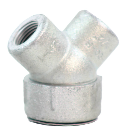 Eaton/Crouse Hinds LBY15 Rigid/IMC Feraloy Iron Alloy Capped Elbow 1/2-in 90 Deg.