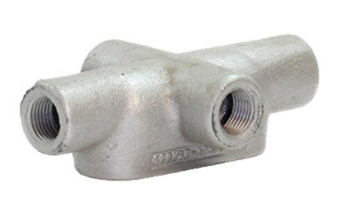 Crouse-Hinds X17 Conduit Body Fitting Material: Steel Diameter: 1/2 Inch