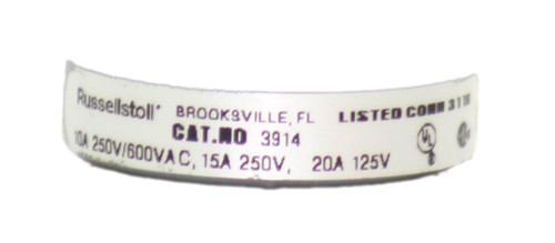 Thomas and Betts 3914 Connector Plug 20A 125V FemaleSex 4PINS OD2