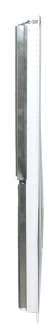 Titus 300RS Supply Louver Vent 48 Inch x 48 Inch, Steel Double Deflection, 3/4 Inch Blade Spacing