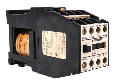 Siemens 3TH82 80-0B Contactor 24VDC 80E