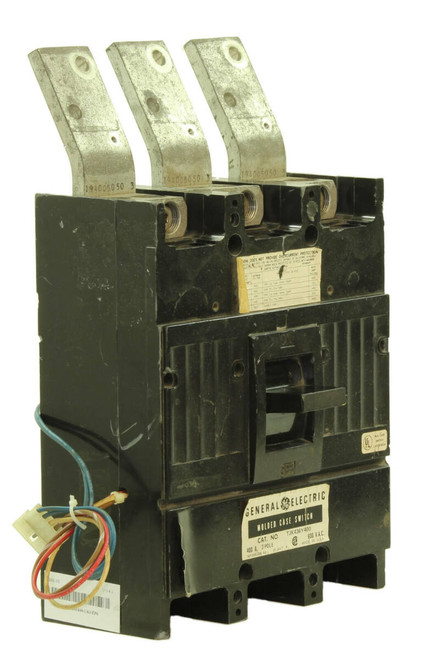 General Electric TJK436Y400 Switch 400A 600V 3 Pole, with Auxiliary Switch, and Undervoltage Release