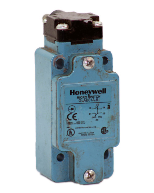 Honeywell GLAB01A-5 Micro Switch 3P Color: Blue and Yellow