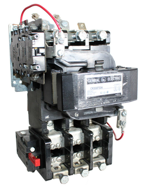 General Electric CR306F004 Magnetic Motor Starter 150A 600V NEMA: 4 110/120 V Coil AC Non-Reversing