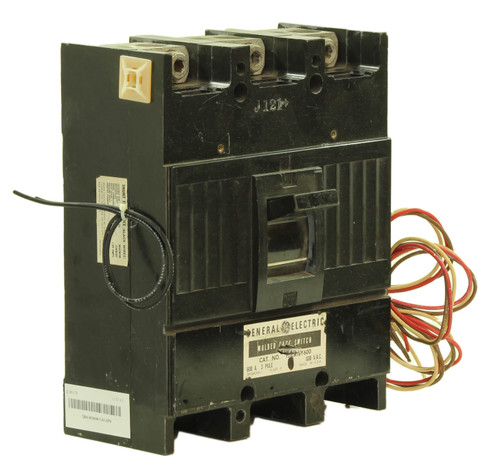 General Electric TJK636Y600 Switch 600A 600V 3P 22KA 48VDC Shunt Trip, 3 Auxiliary Switches