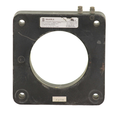 Square D 170R601 Toroidal Current Transformer | 600:5A | 1-Phase | NEMA 1 | Ø4.25" Opening