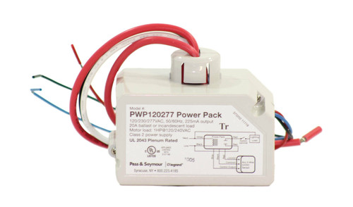 Pass and Seymour PWP120277 PowerPack Input: 120/277 VAC Output: 24DC Output-20A Ballast