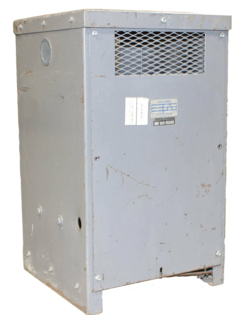 Teledyne Crittenden AE3469 Voltage Transformer 7.6KVA Primary: 208 Secondary: 220 3 Phase 60HZ