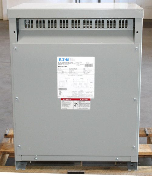 Eaton N48M28T15EE K-Factor Transformer | 15kVA | 480V Primary | 208Y/120V Secondary | 3-Phase | 150°C Rise | EE Winding
