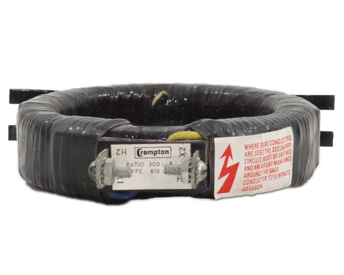 Crompton 816-943 Current Transformer | 500:5A | Indoor | Panel Mount | Metering & Protection