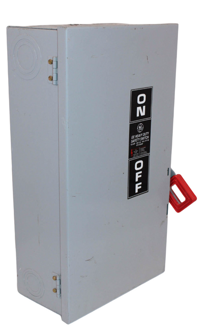 General Electric THN3363 Non-Fusible Disconnect | 100A | 600V | 3-Pole | NEMA 1 | Heavy Duty