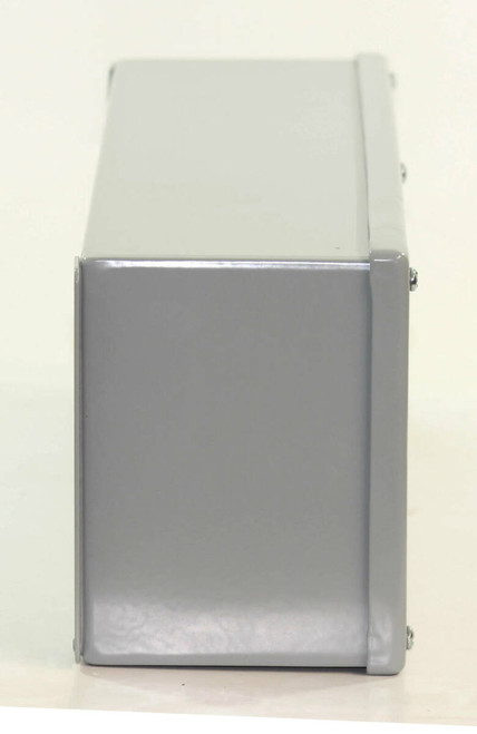 Hoffman E16SPBXVM Extra-Deep Pushbutton Enclosure NEMA: 12 D: 4-3/4 H: 20-3/4 Inch W: 6-1/4 Inch