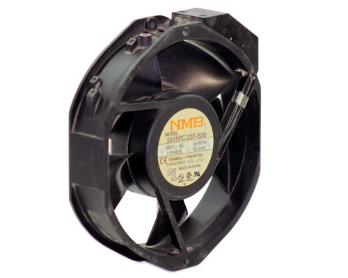 NMB 5915PC-23T-B30 Thermally Protected Cooling Fan 230V AC 50/60Hz 35/35W 1 Ph