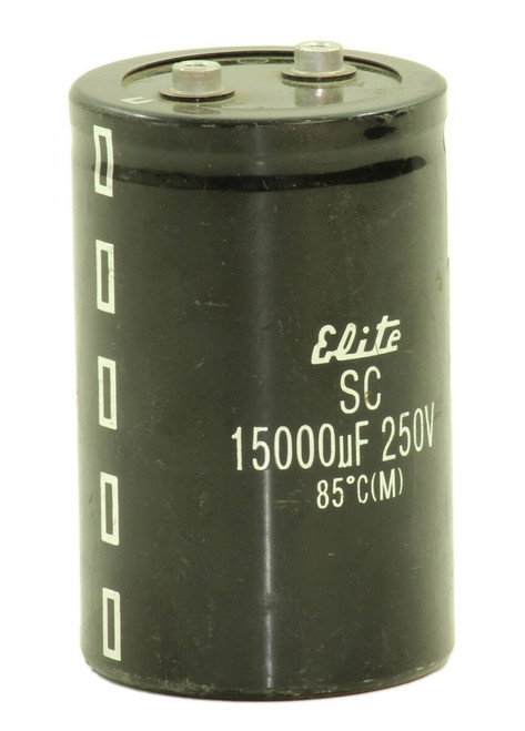 Elite 15000UF Capacitor 250V Diameter: 3 15000 85C(M)