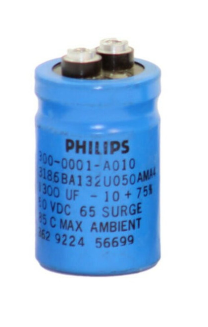 Philips 3186BA132U050AMA4 Electrolytic Capacitor 50V Diameter: 1-1/2 Inch 1300Ã‚ÂµF