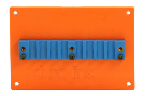 DuraLine 20002121 MicroDuct Mounting Bracket Kit 12.7mm Orange/Blue