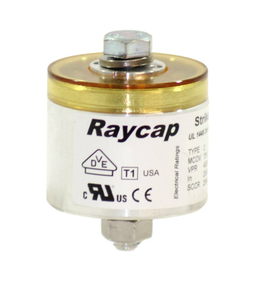 Raycap 30-V1-HV Strikesorb Type 2 MCOV 75V VPR 400V SCCR 25kA In 20kA