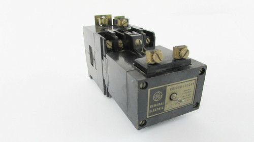 General Electric CR120BL02204 Industrial Latched Relay 10A 600V Coil 380-460V