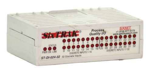 Sixnet ST-DI-024-32M 32 Channel Discrete Input Module 30 mA 30DCV