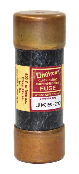 Bussmann Limitron JKS-20 Fuses 20A 600A Quick-Acting Current-Limiting Class J