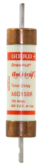 Gould Shawmut A6D150R Fuse 150A 600V Time Delay Class RK1