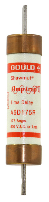 Gould Shawmut A6D175R Fuse 175A 600V Time Delay Class RK1