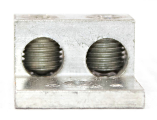 Burndy K2A26U 2-Barrel Mechanical Lug | 2/0 AWG - 14 AWG | AL9CU Dual Rated