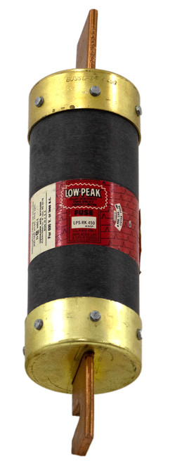 Bussmann LPS-RK-450 Class RK1 Fuse – 450A | Time-Delay | Dual-Element | Low-Peak | 600V AC | 200 kA Interrupting Rating Bussmann LPS-RK-450 Class RK1 Fuse – 450A | Time-Delay | Dual-Element | Low-Peak | 600V AC | 200 kA Interrupting Rating