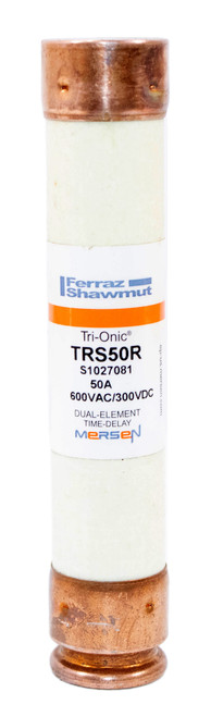 Ferraz Shawmut Trs50r Fuse 50a 600vac 300vdc Time Delay Mersen Dual Element