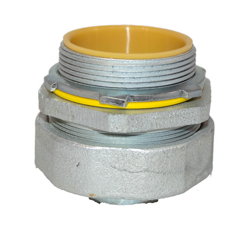 Eaton LTB200 2in Straight Male Connector with Insulated Throat Bushing