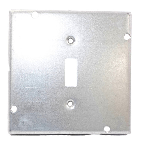 Thomas And Betts RSL-9 Galvanized Steel Cover 4-11/16 Square with Screws