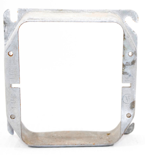 Orbit 42125 4 Inch Square 2 Gang 1-1/4 Inch Device Ring