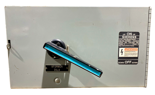 Siemens V7F3604 Vacu-Break Fusible Panel Switch | 200A, 600V, 3-Pole, Class P Fuse, 200kA AIC